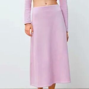 NWT Zara Midi Skirt Size L Portugal